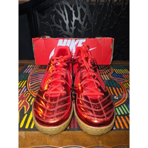 Nike Gato LV8 Metallic Crimson Indoor Soccer Futsal Shoes Mens 11 IB3566-600